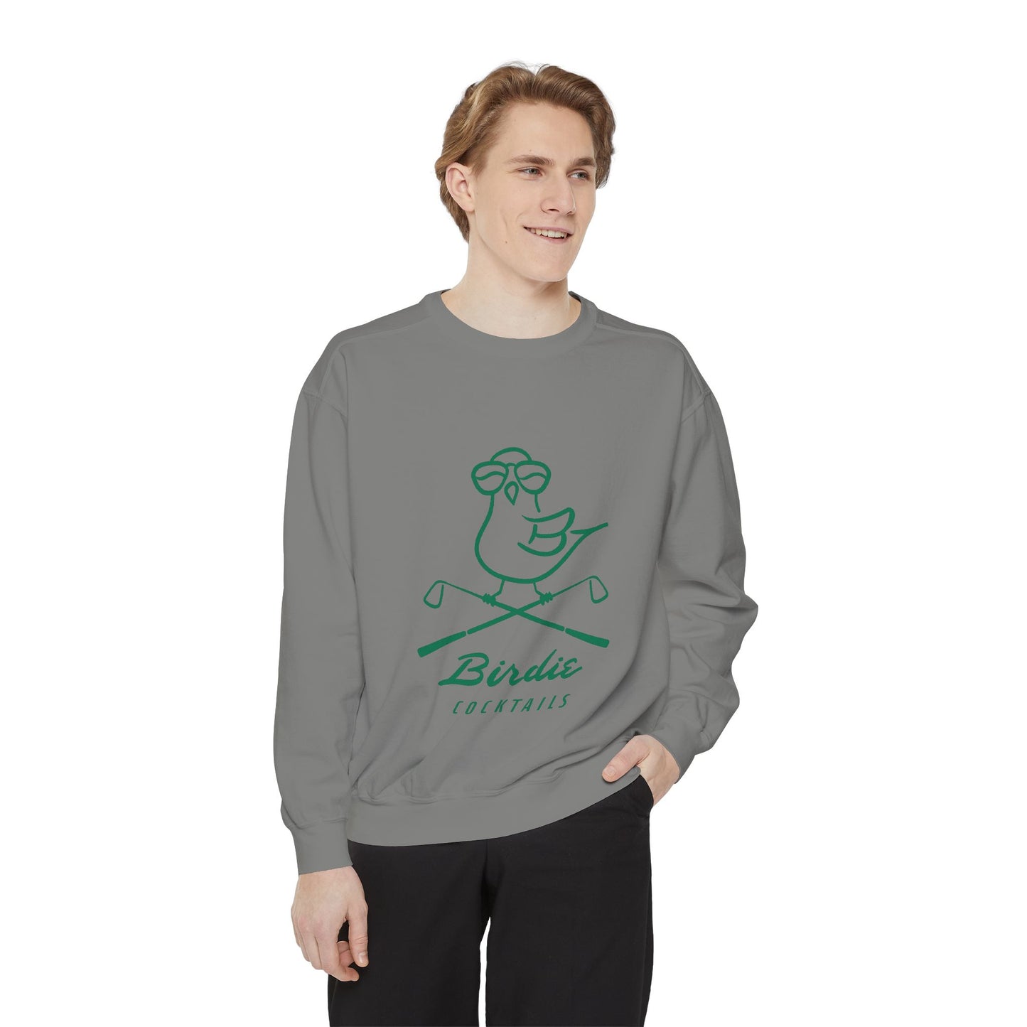 Classic Birdie Logo Unisex Garment-Dyed Sweatshirt