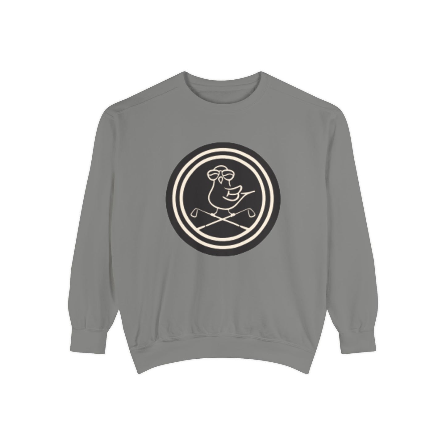 Birdie Circle Logo Garment-Dyed Sweatshirt