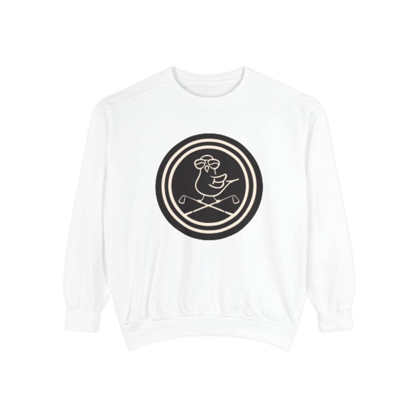 Birdie Circle Logo Garment-Dyed Sweatshirt