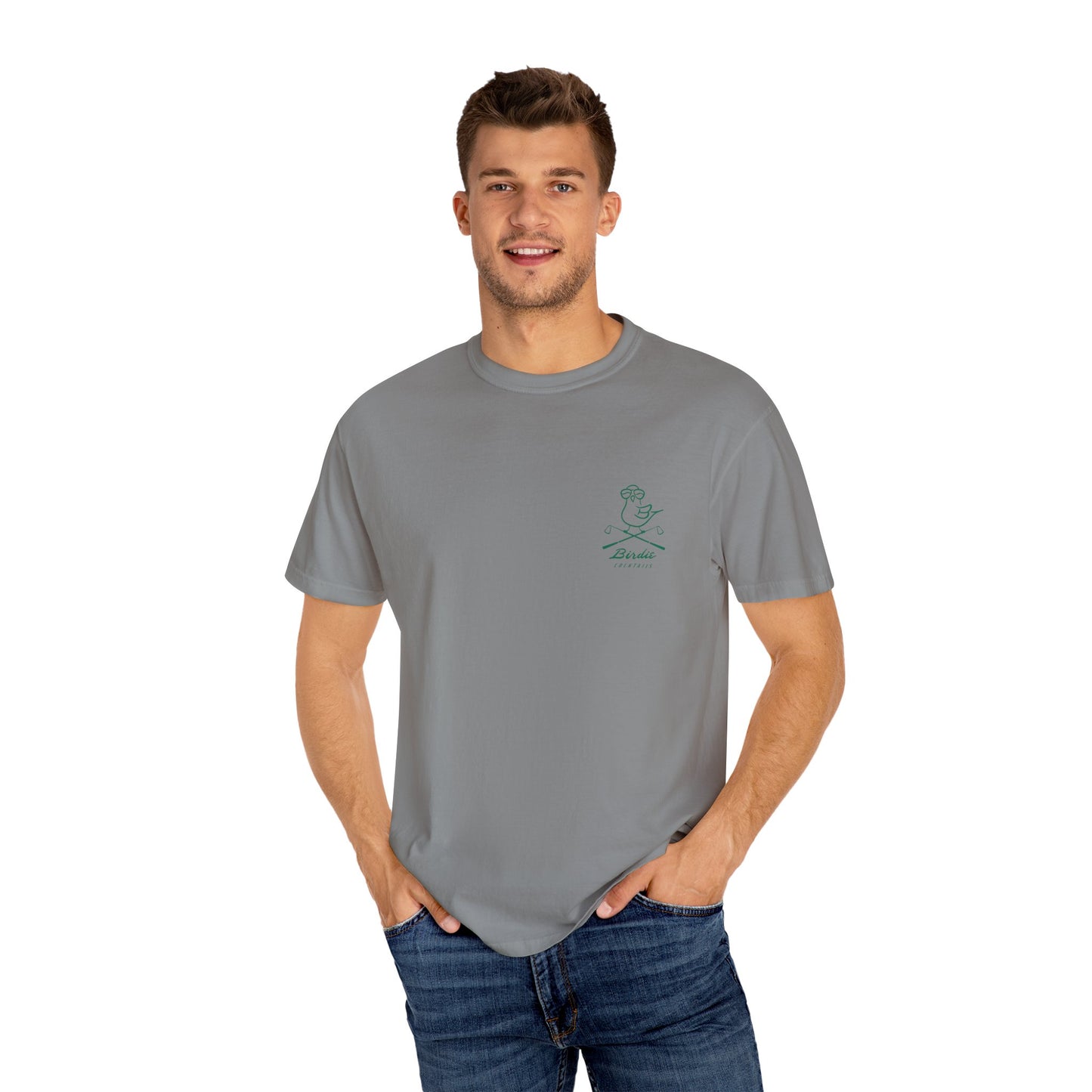 Classic Birdie Logo Unisex Garment-Dyed T-shirt